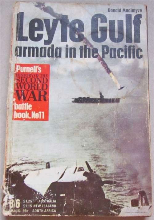 Purnells History of the Second World War WWII- Leyte Gulf *SCARCE soft cover**