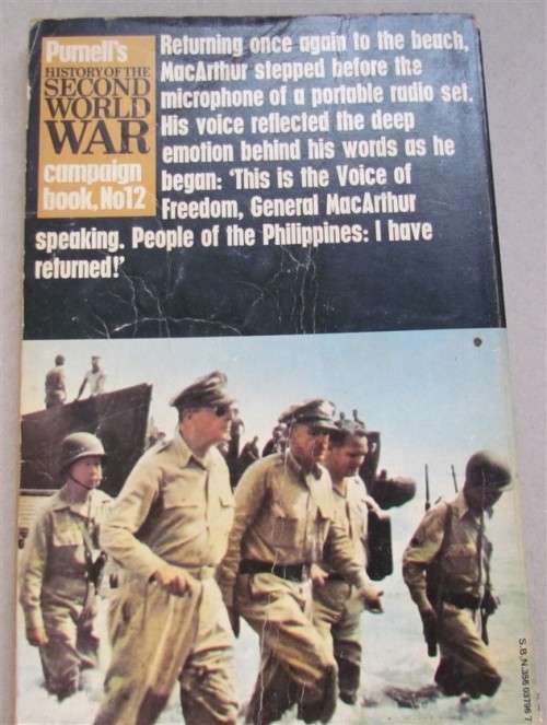 Purnells History of the Second World War WWII- liberation of Philipines *SCARCE soft cover**