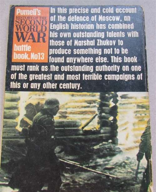 Purnells History of the Second World War WWII- the defence of Morcow*SCARCE soft cover**
