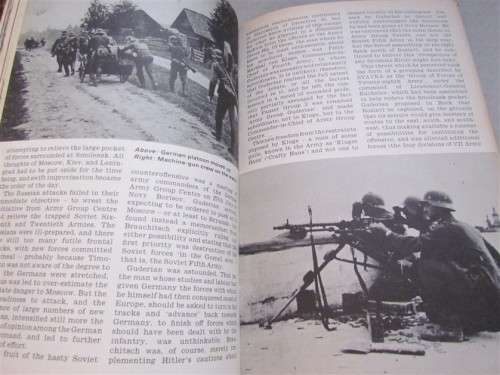 Purnells History of the Second World War WWII- the defence of Morcow*SCARCE soft cover**