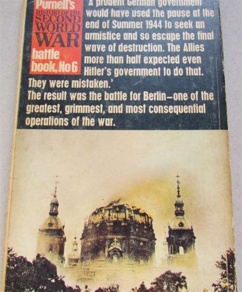 Purnells History of the Second World War WWII- The Battle for Berlin *SCARCE soft cover**