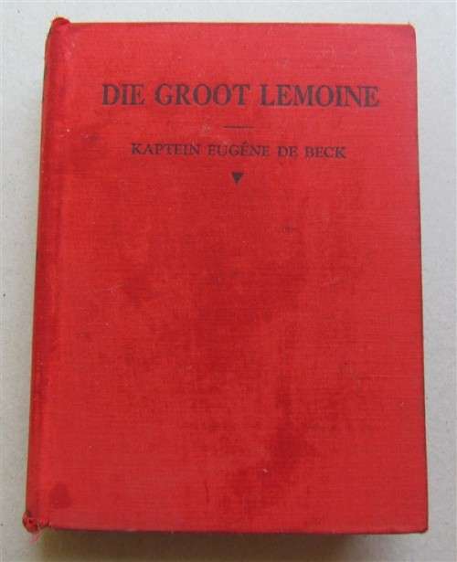 1939 Die Groot Lemoine - Kapt. Eugene De Beck - Versameling het in HuisGenoot verskyn