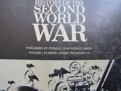 15 x Volumes History of WWII Collection (Duplicates as only 8 per Set) - Bid per Volume