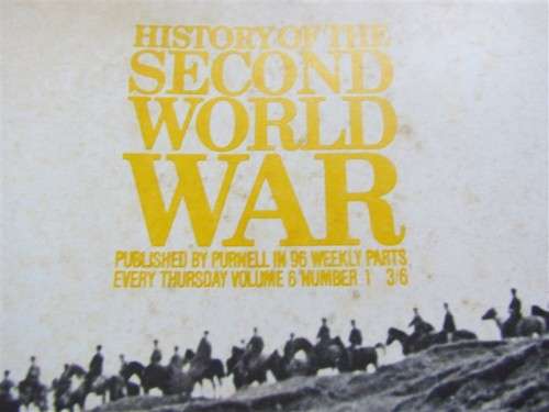 15 x Volumes History of WWII Collection (Duplicates as only 8 per Set) - Bid per Volume
