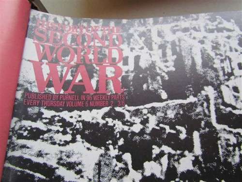 15 x Volumes History of WWII Collection (Duplicates as only 8 per Set) - Bid per Volume