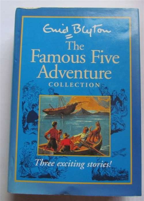 ENID BLYTON - THE FAMOUS FIVE ADVENTURE COLLECTION - HARDCOVER