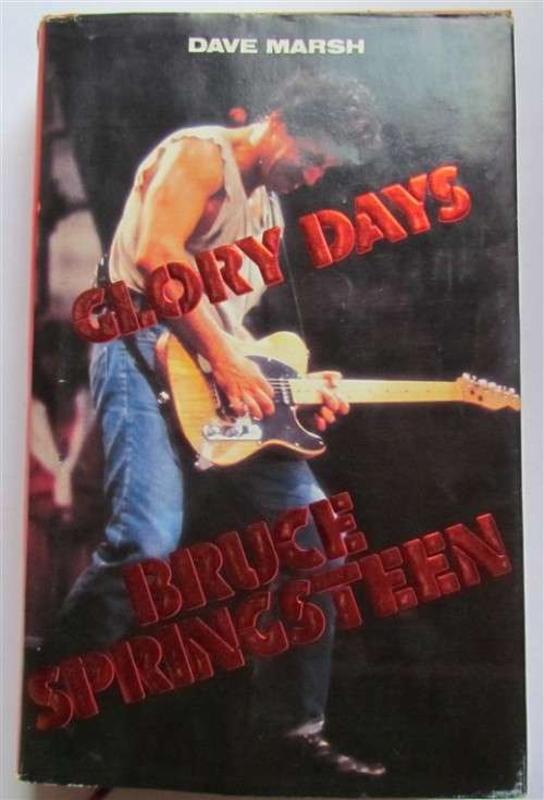 BRUCE SPRINGSTEEN - GLORY DAYS - HARD COVER - THINK BOOK IS ITALIAN