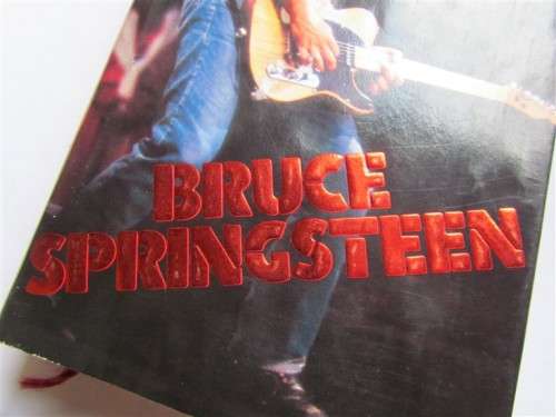 BRUCE SPRINGSTEEN - GLORY DAYS - HARD COVER - THINK BOOK IS ITALIAN