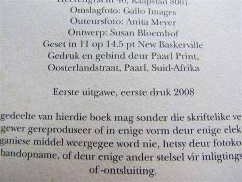 Deon Meyer - 13 UUR - 1st Edition 1st Printing 2008 - foxing present