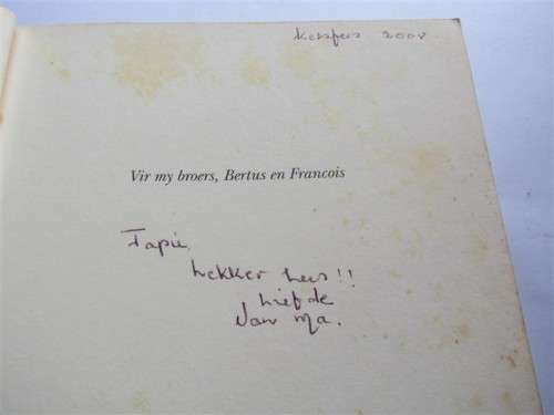 Deon Meyer - 13 UUR - 1st Edition 1st Printing 2008 - foxing present