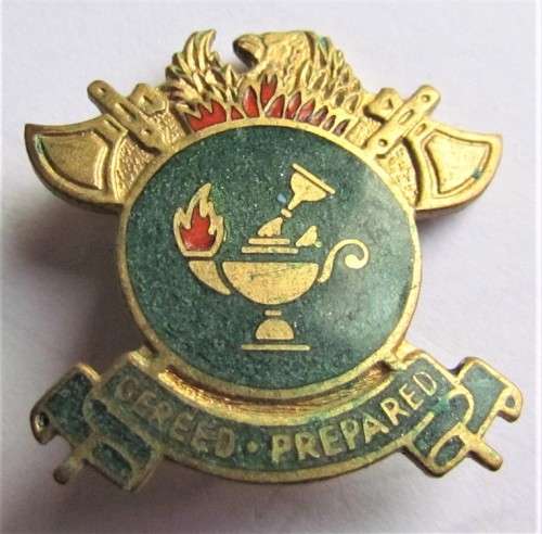 VOORTREKKER - GEREED - PREPARED BADGE