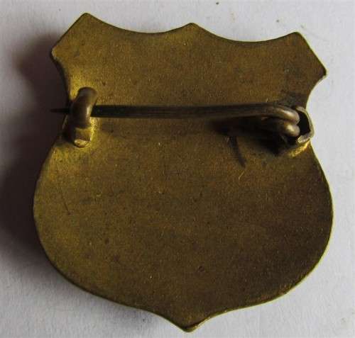 VINTAGE GCS ALTIORA PETO ENAMELLED BADGE