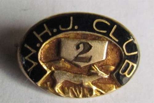 W.H.J. CLUB BADGE `2`