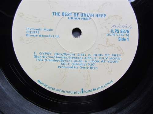 URIAH HEEP - THE BEST OF - VINTAGE LP