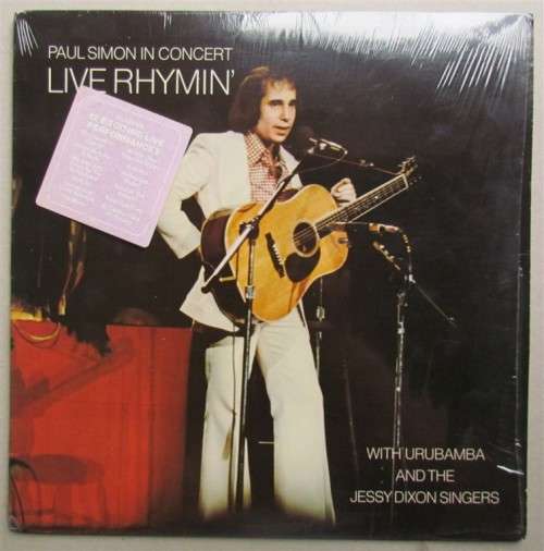 VINTAGE PAUL SIMON IN CONCERT - LIVE RHYMIN - VINTAGE LP