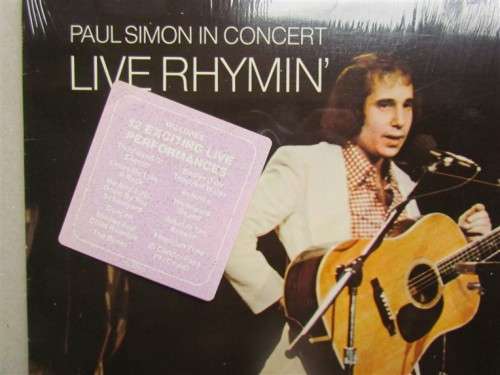 VINTAGE PAUL SIMON IN CONCERT - LIVE RHYMIN - VINTAGE LP