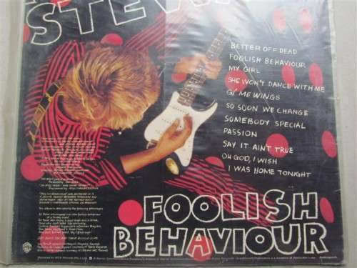 ROD STEWART - FOOLISH BEHAVIOUR - VINTAGE LP