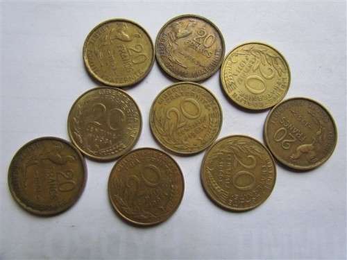 FRANCE COIN LOT - ALL FOR 1 BID