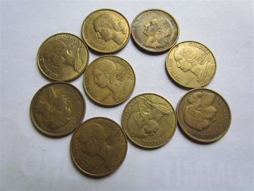 FRANCE COIN LOT - ALL FOR 1 BID