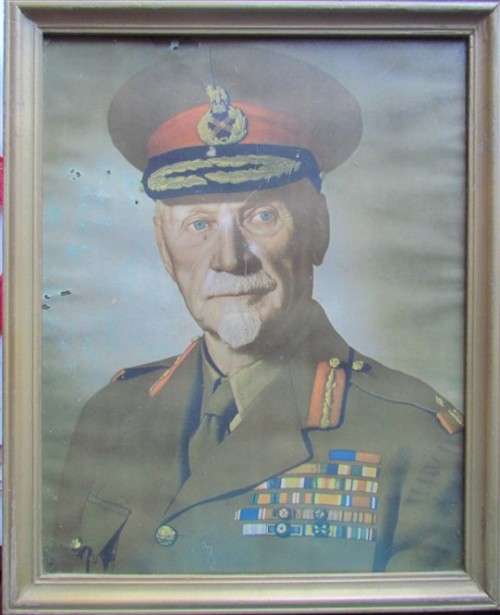 Gen. Jan Smuts Vintage framed print - see issues 325mmX400mm