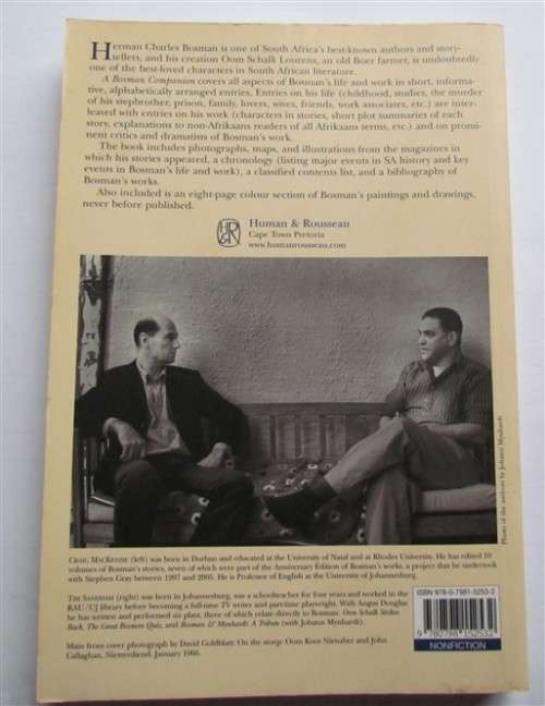 The Bosman Companion,Craig Mackenzie & Tim Sandham