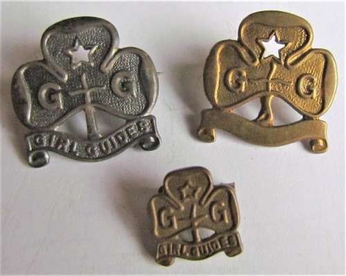 3 X GIRL GUIDES BADGES - 1 BID FOR ALL