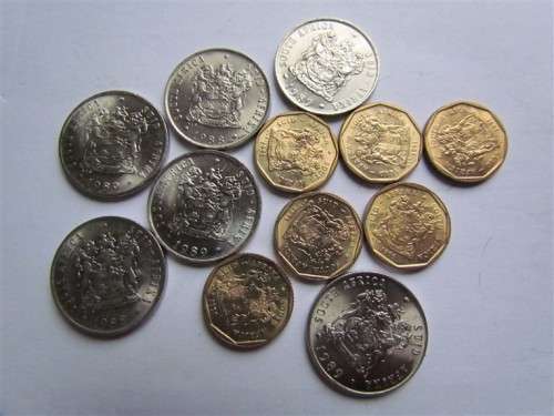 RSA 10c LOT - 1989/91/88/71 - 1 bid for all **LOW START**