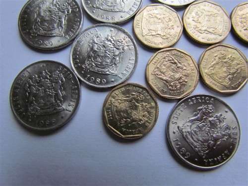 RSA 10c LOT - 1989/91/88/71 - 1 bid for all **LOW START**