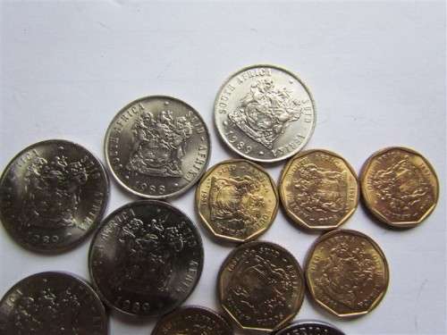 RSA 10c LOT - 1989/91/88/71 - 1 bid for all **LOW START**