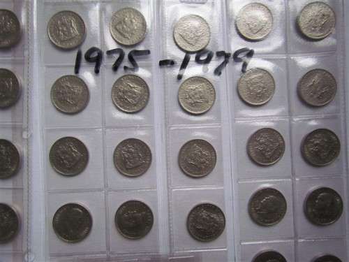 RSA 10c LOT - 1965 E+A to 1989 Some UNC/AU **LOW START** 120+ Coins
