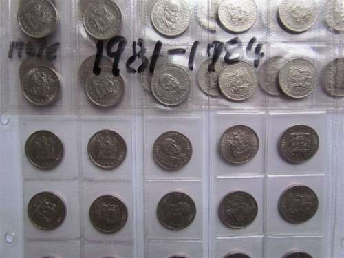 RSA 10c LOT - 1965 E+A to 1989 Some UNC/AU **LOW START** 120+ Coins