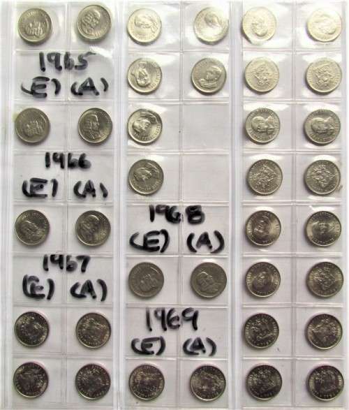 1965 - 1983 Assorted dates 5c collection - good condition - 1 bid for all **LOW START**
