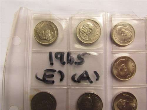 1965 - 1983 Assorted dates 5c collection - good condition - 1 bid for all **LOW START**