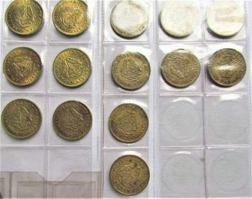 1961 - 1970 1/2c + 1c collection in album pages - 1 bid for all @@LOW START@@ No 1963 1c