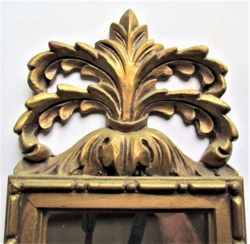 Mirror Vintage Ornate Mouldings - Great Condition 190mm X 645mm