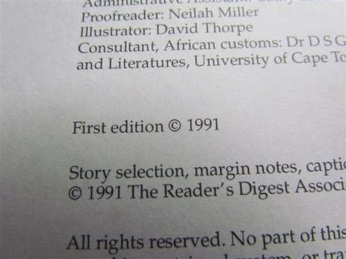 The Best of South African Short Stories - First Edition 1991 Illustrated