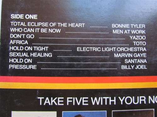 5FM - VOLUME 1 1st TOP HITS - VINTAGE LP - DEPECHE MODE,YAZOO,ELO,+++