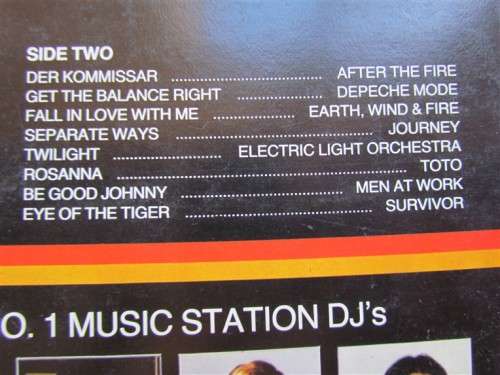 5FM - VOLUME 1 1st TOP HITS - VINTAGE LP - DEPECHE MODE,YAZOO,ELO,+++