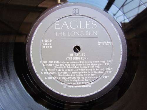 THE EAGLES - THE LONG RUN - VINTAGE LP