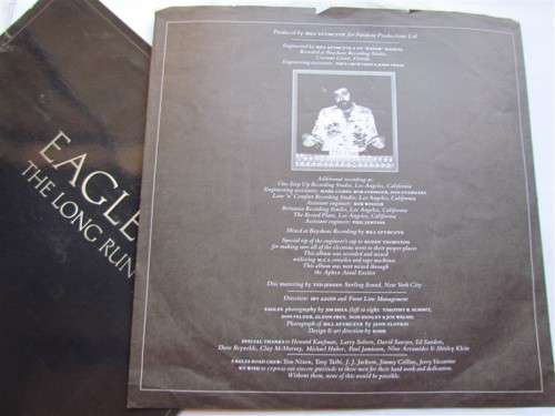 THE EAGLES - THE LONG RUN - VINTAGE LP