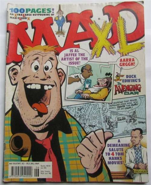 MAD MAGAZINE - XL ISSUE - TOM HANKS MOVIES