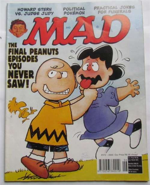 MAD MAGAZINE - END OF PEANUTS SPECIAL ISSUE