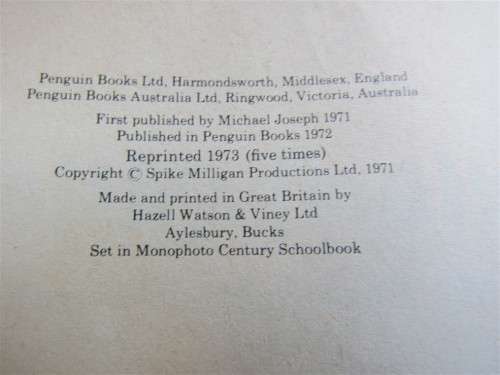SPIKE MILLIGAN - MY PART IN HIS DOWNFALL