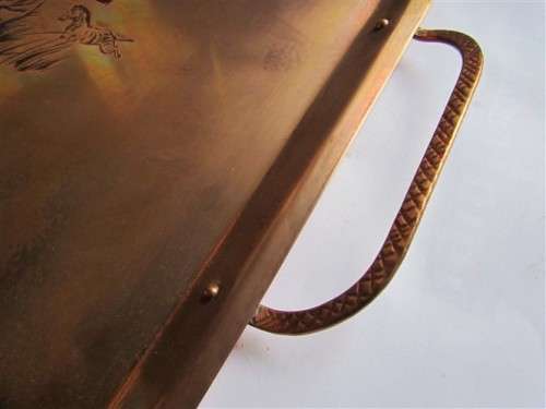 1969/70 Conservation Report + Solid Copper Tray with Zebra - Both for 1 Bid
