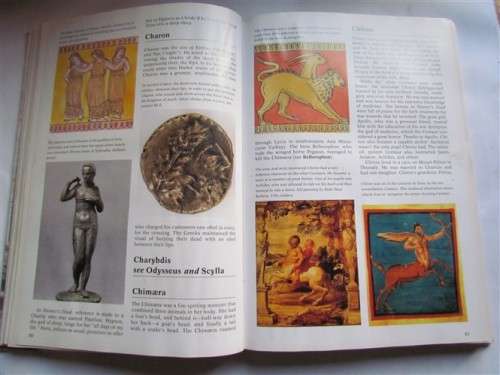 The Complete Encyclopedia of Greek Mythology - Condition issues -see pics