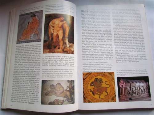 The Complete Encyclopedia of Greek Mythology - Condition issues -see pics