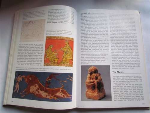 The Complete Encyclopedia of Greek Mythology - Condition issues -see pics