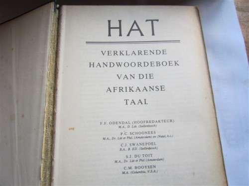 HAT Verklaarende Woordeboek