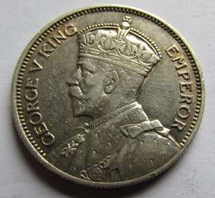 1934 RHODESIA 1 SHILLING **SILVER**low mintage**SCARCE**