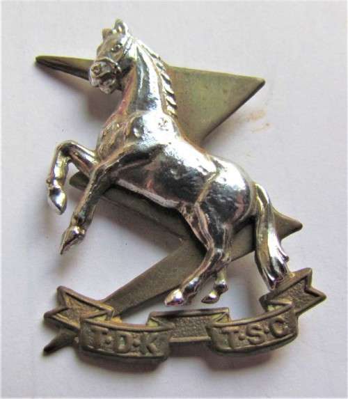 Vintage SA Army Technical Services Cap Badge